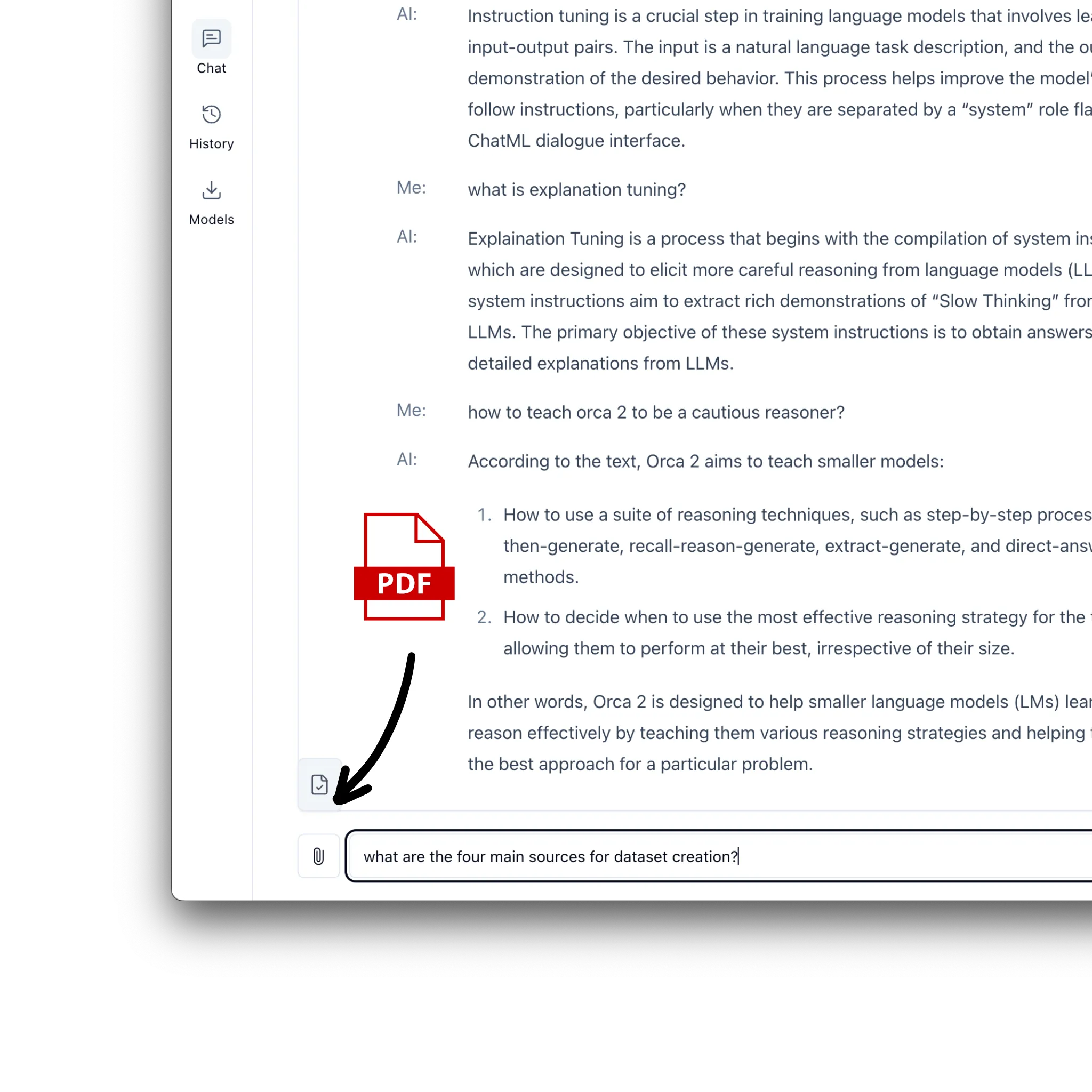 AI Chat mit sensiblen Dokumenten